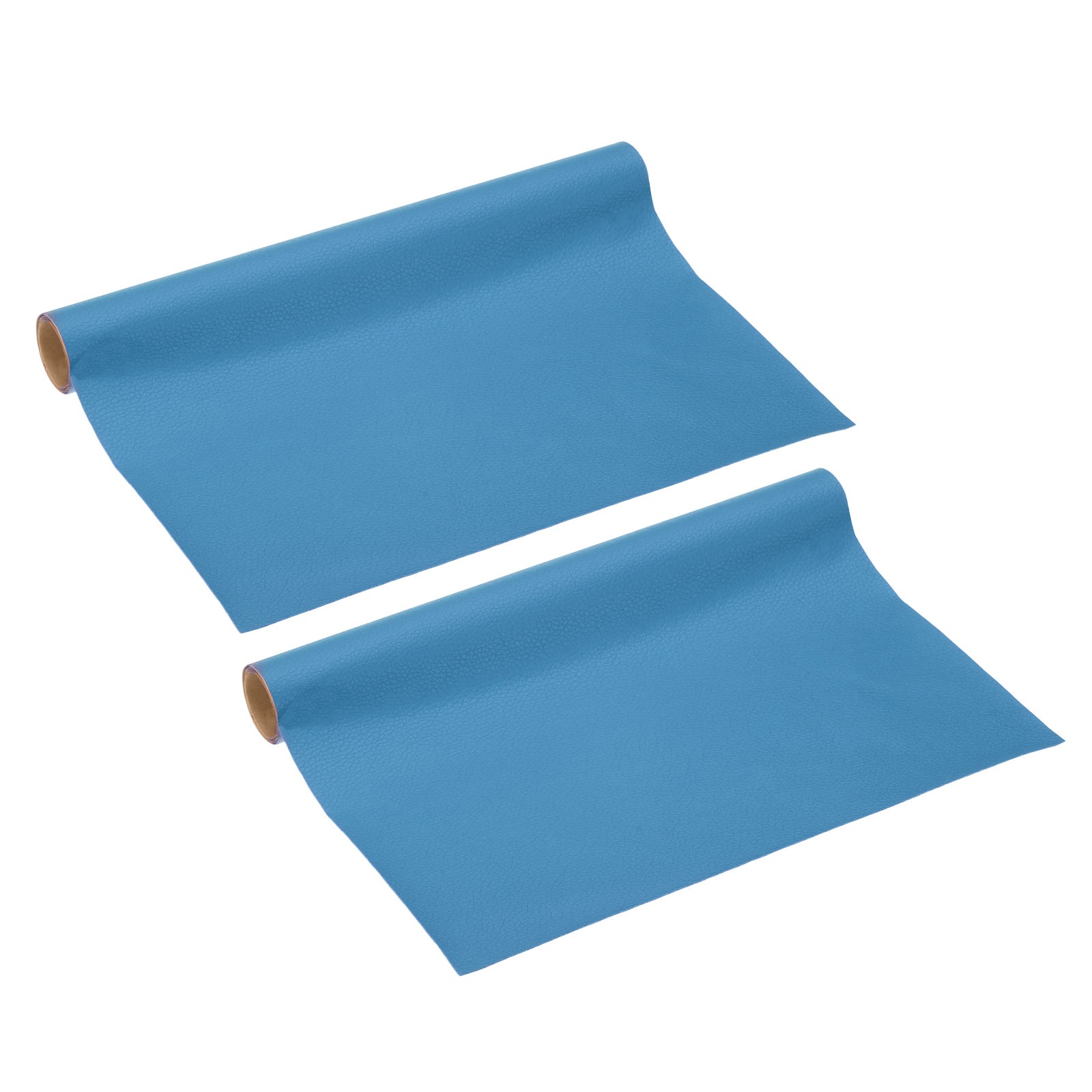 Leather Repair Patch, 2 Pcs Self Adhesive Vinyl Patch, 10 x 24" Blue