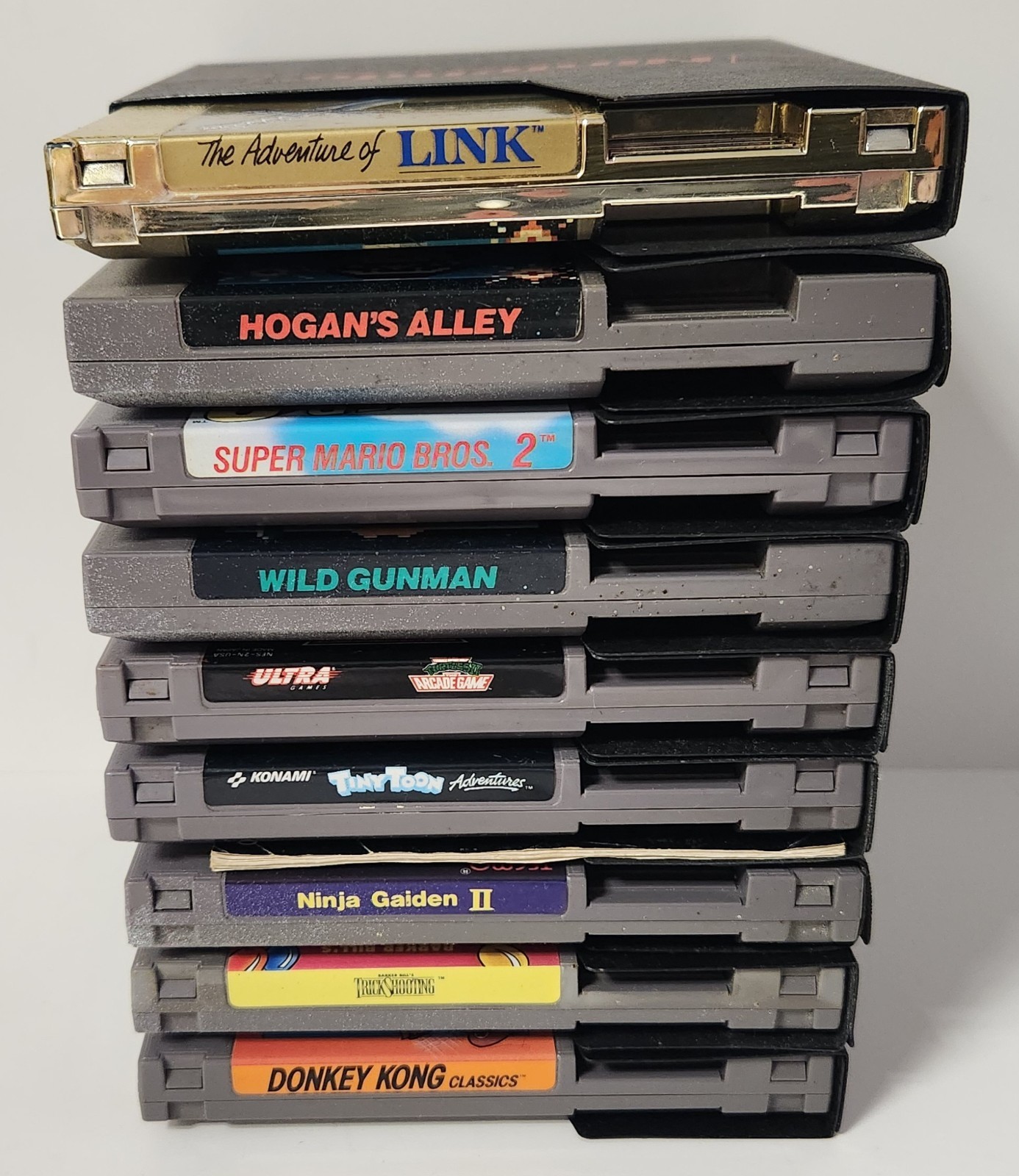 Original Nintendo (NES) Videogame Collection - (10 Total)