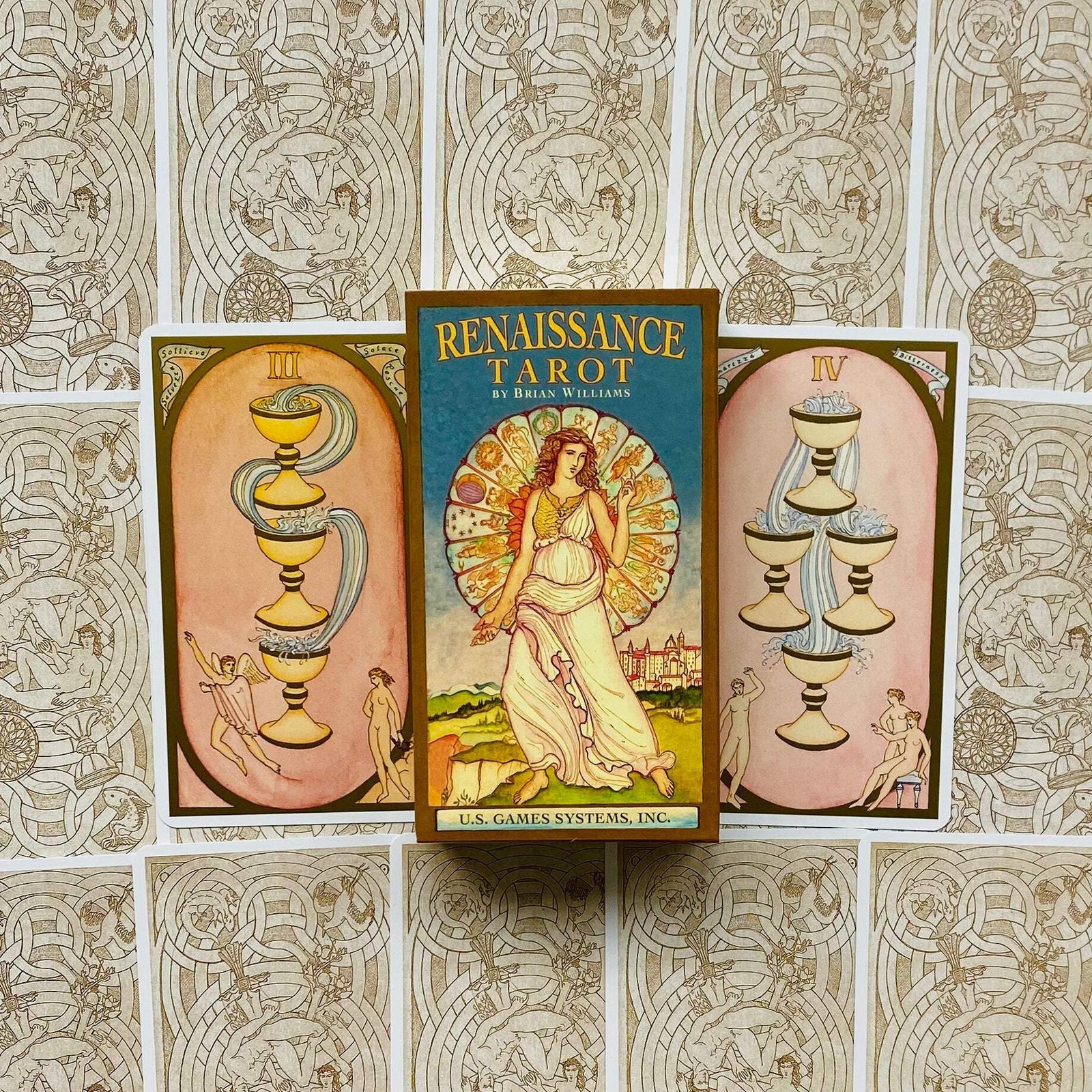 Renaissance Tarot Deck Cards US GAMES SYSTEMS Brian Williams Esoteric Divine