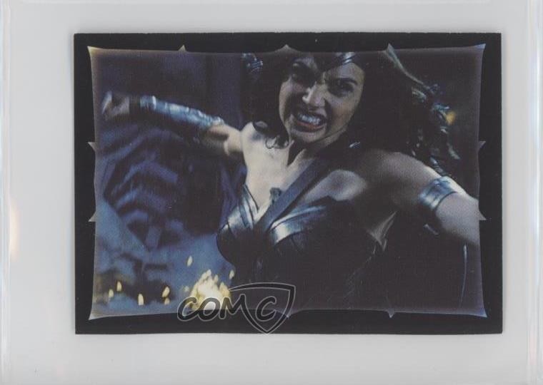 2016 Panini The World of Batman Album Stickers Wonder Woman #122 0i7t
