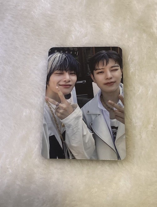 Stray Kids Official Photocard Jisung Hyunjin Han Unit Seungmin I.N Unit