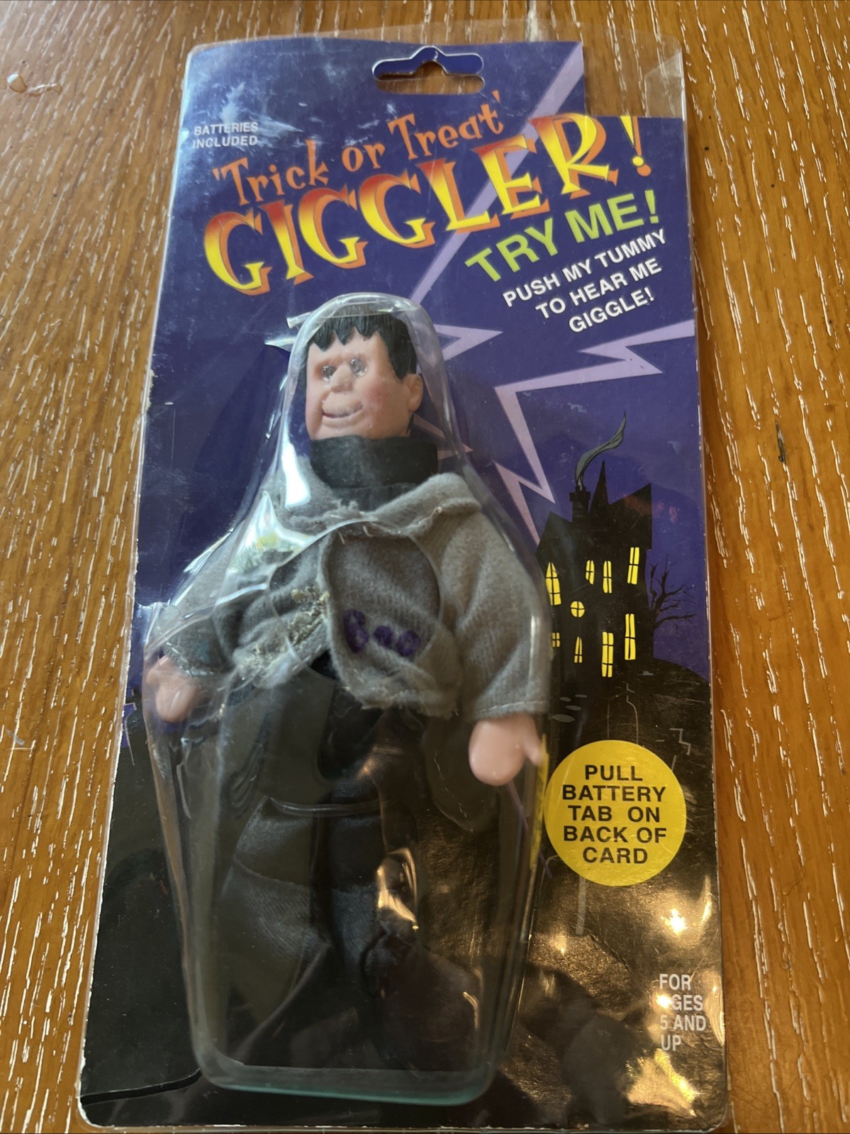 RARE 2002 PAC Halloween Trick Or Treat Giggler Frankenstein
