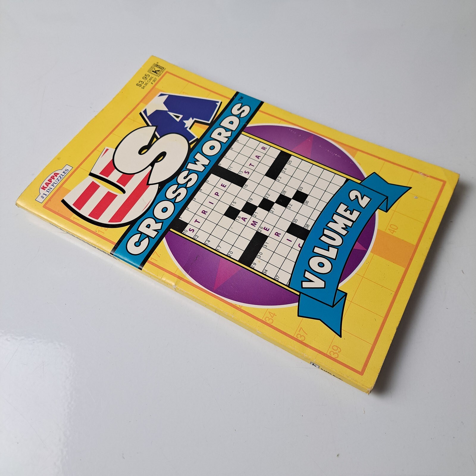 Kappa Puzzle Book USA Crosswords Volume 2 Patriotic Theme