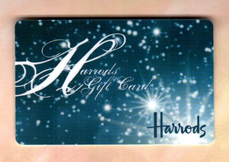 HARRODS ( UK ) Christmas Star ( 2004 ) Gift Card ( $0 )