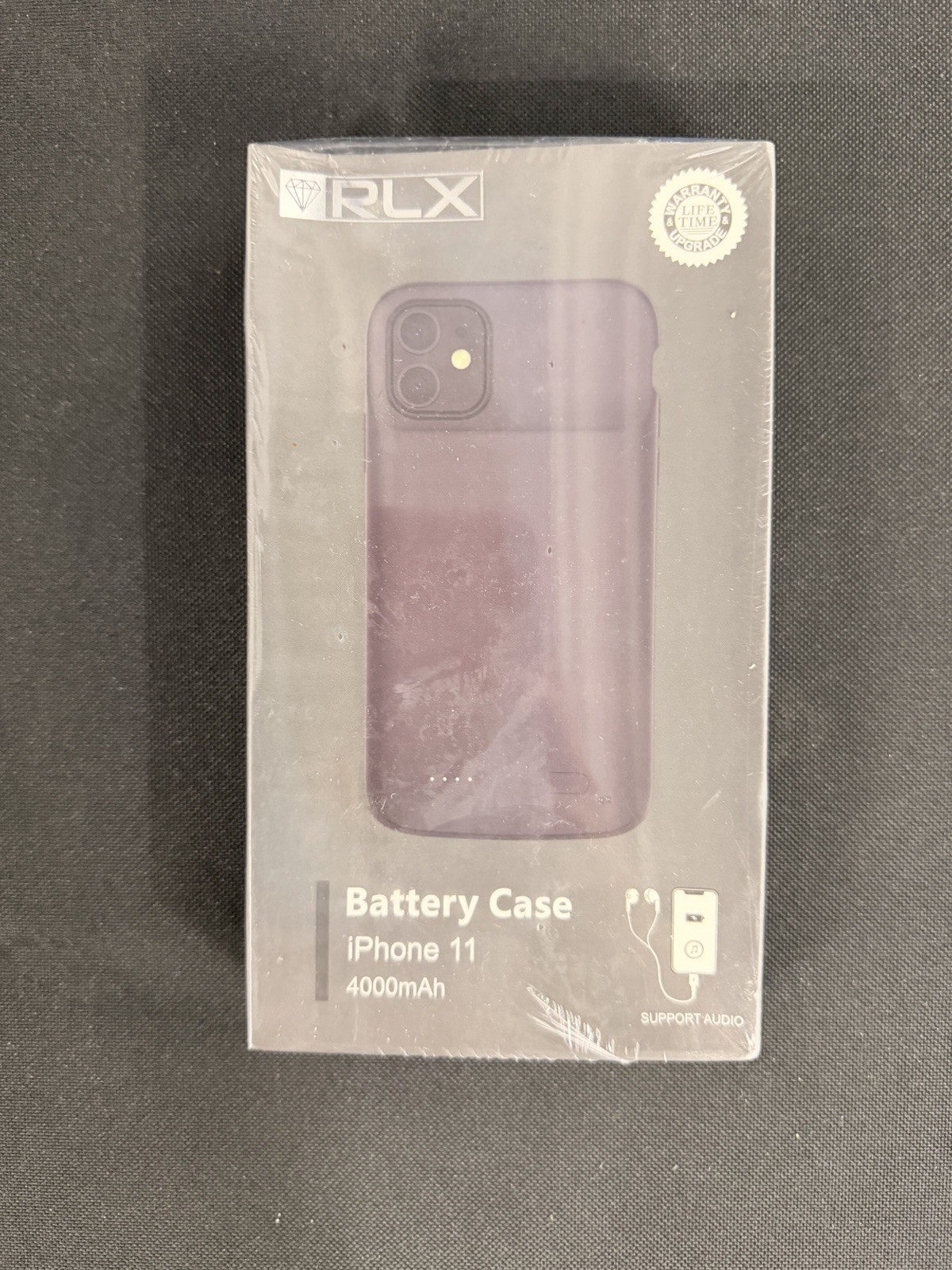 RLX 4000mAh Battery Case for iPhone 11 / XR Rechargeable Charging Case New