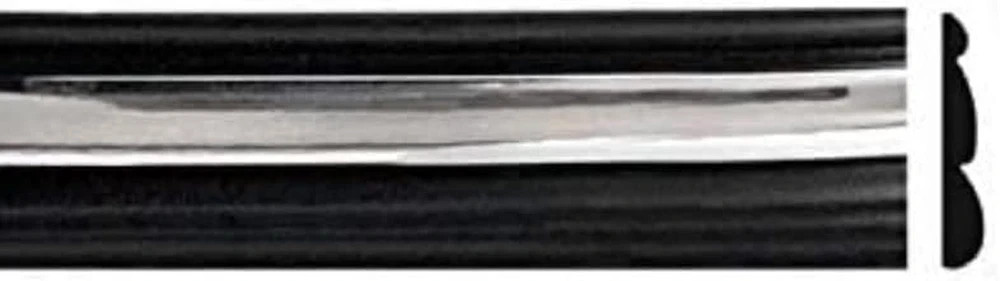 Black Chrome Side Body Trim Molding Replacement for 1992-1996 F150, F250, F350,