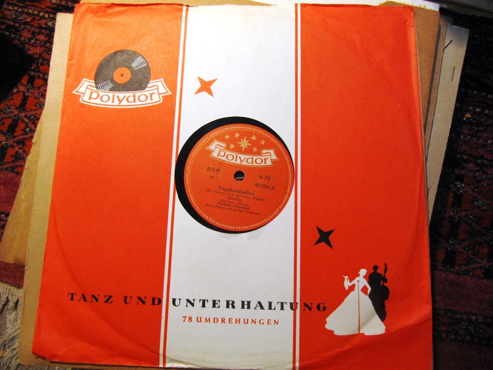 GERMAN Schlager Gerhard Wendland Bist du der Gute Engel meines Lebens POLYDOR