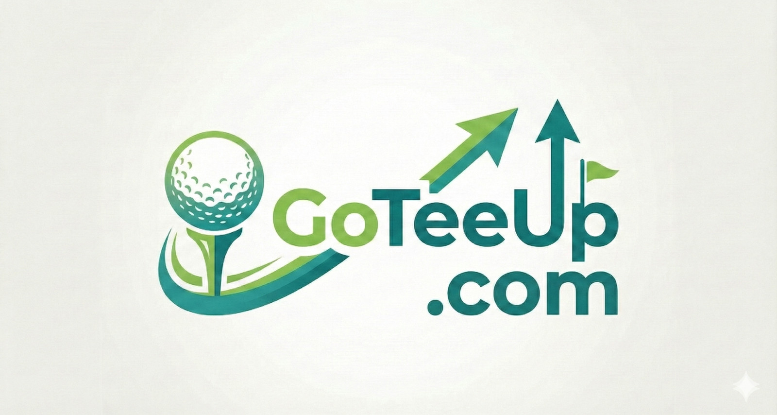 Premium Golf Domain Name + Logo Brand Identity: www.GoTeeUp.com