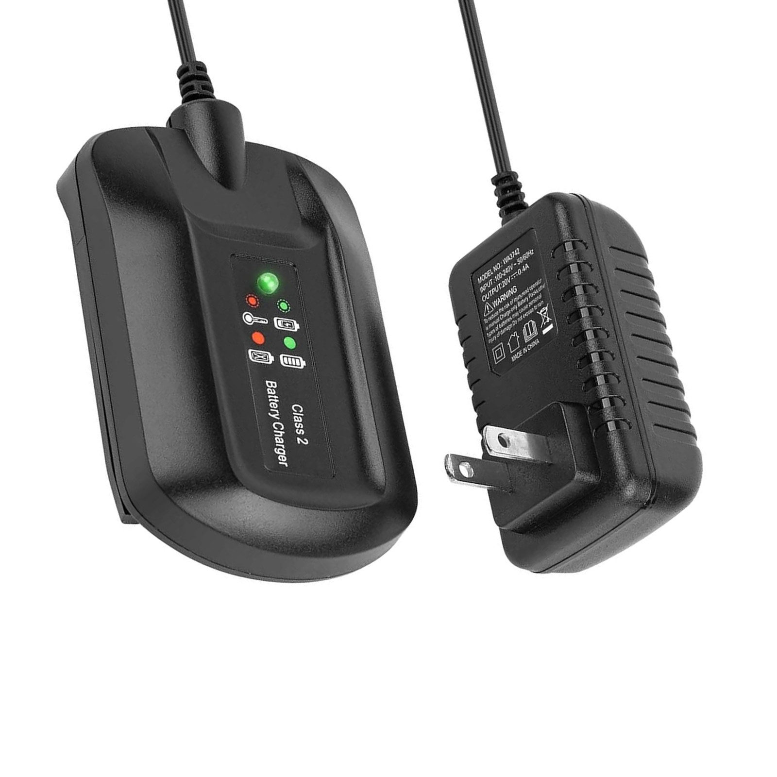 Lithium Ion Battery Charger suitable for WORX Cordless 20-volt tools WG584.9