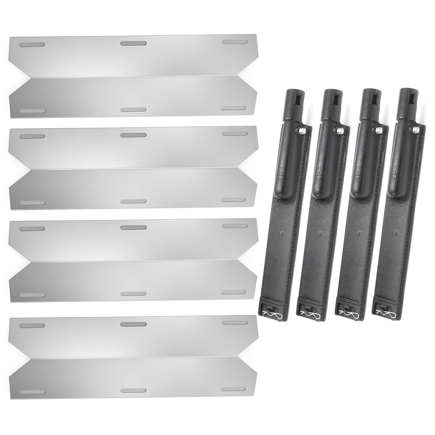 Grill Parts Heat Plates and Burners Replacement for Jenn Air 720-0062, 720-00...