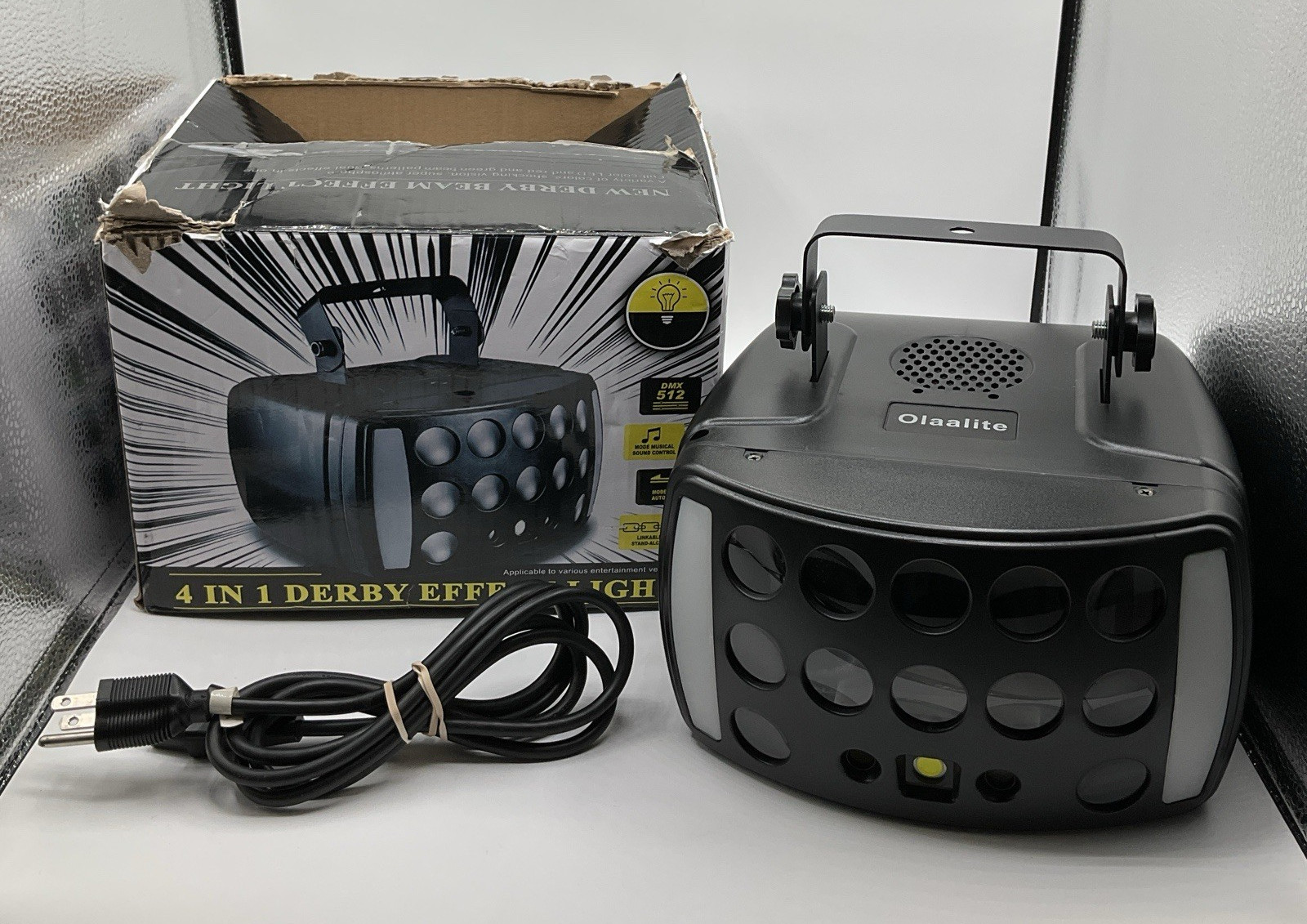 Olaalite 4-In-1 Derby Effect Light DJ Party