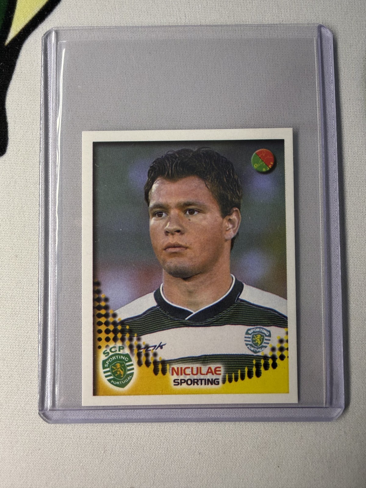 2002-03 Panini Futebol Soccer Niculae Portugal Sticker 