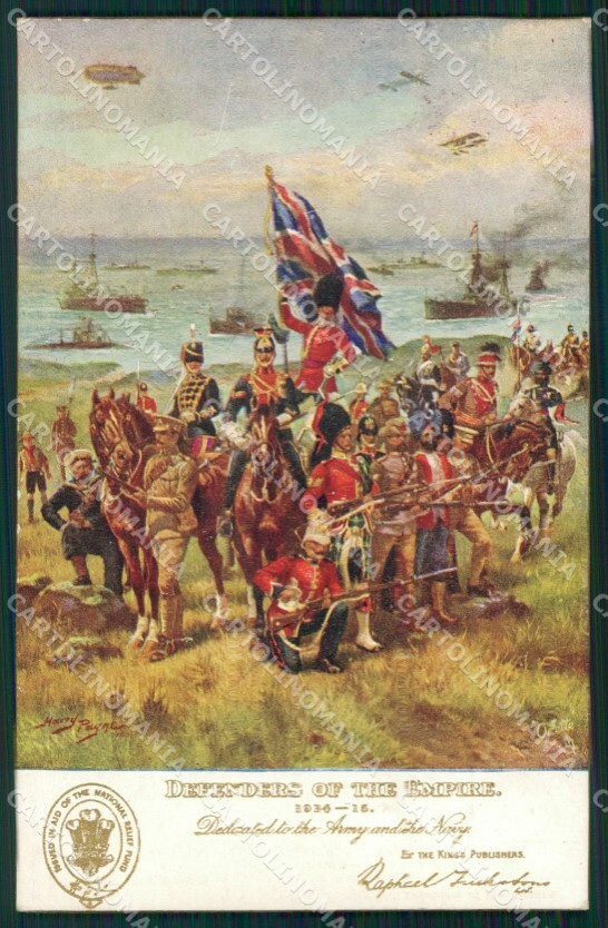 British Military Navy Army Flying Corps Tuck Series 8761 Postcard XF8212