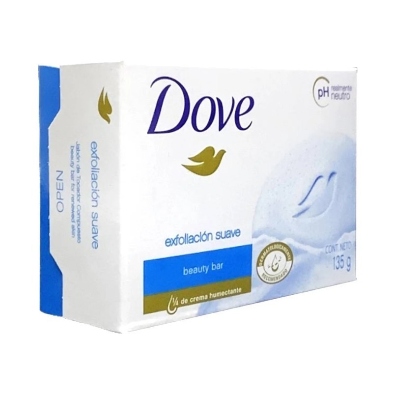 10x Dove Soap Bar Gentle Exfoliating Skin Care New Fresh Sealed 135g