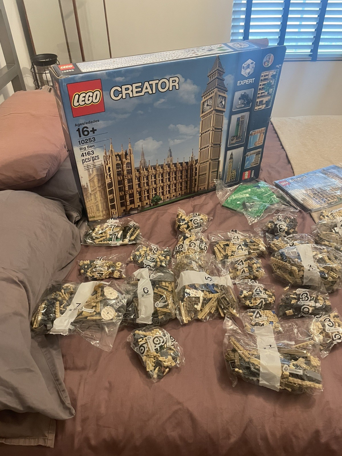 LEGO Creator Expert: Big Ben (10253) 100% COMPLETE w/Box and Instructions