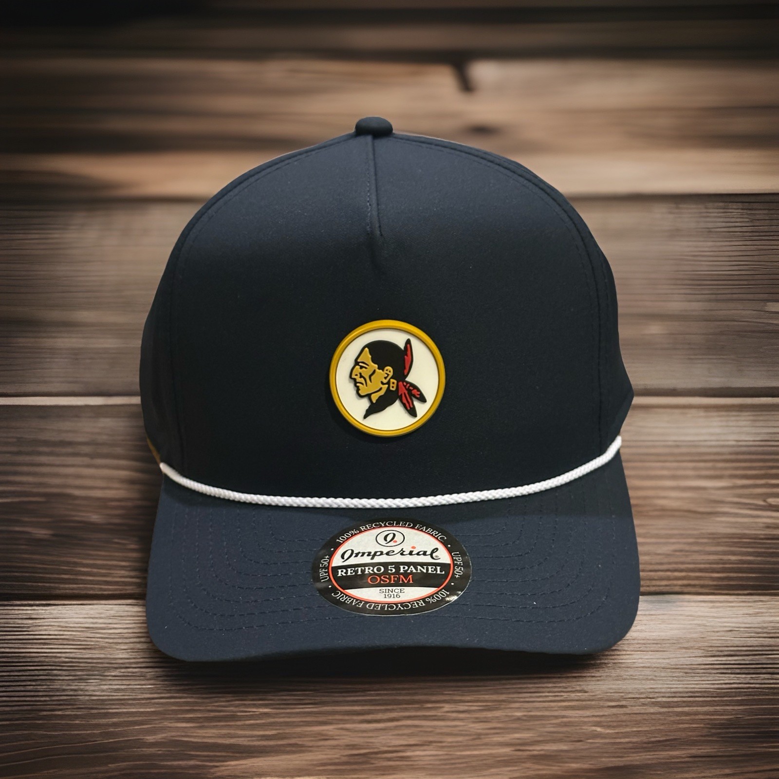 Seminole Golf Club- Golf Hat - Imperial - The Wrightson - Navy/ White Rope - NEW