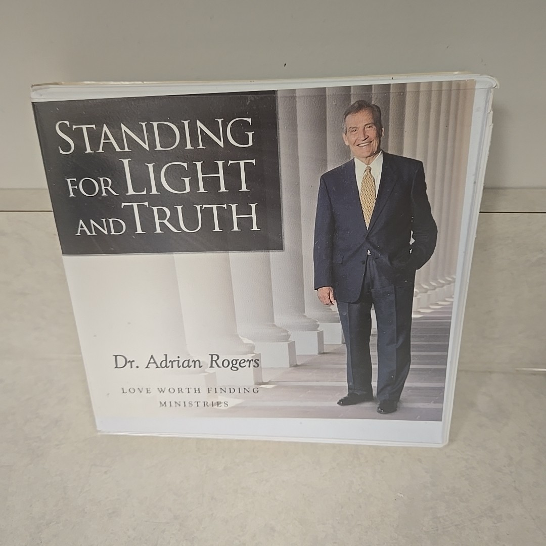 6 Cd Set Standing For Light And Truth By DR Adrian Rogers Love Worth Finding Min