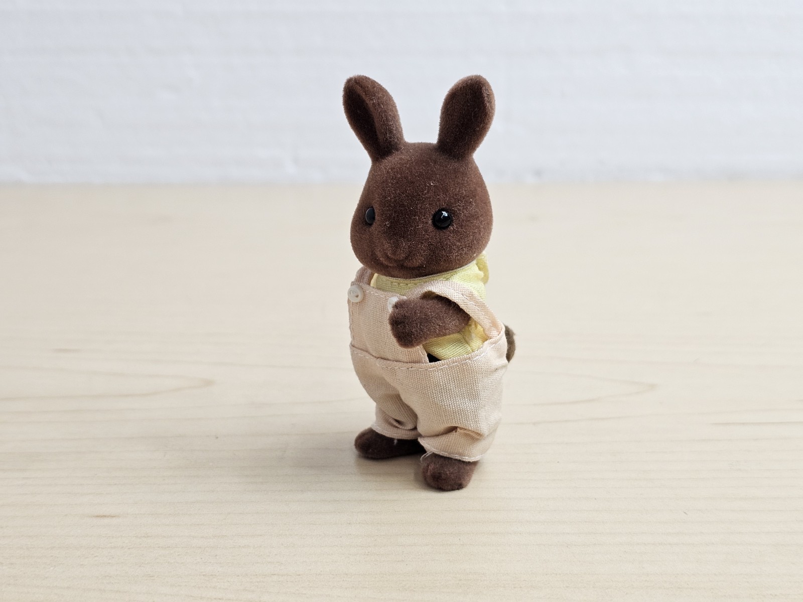 Calico Critters Sylvanian Families Brown Rabbit Bunny Figurine Toy Used