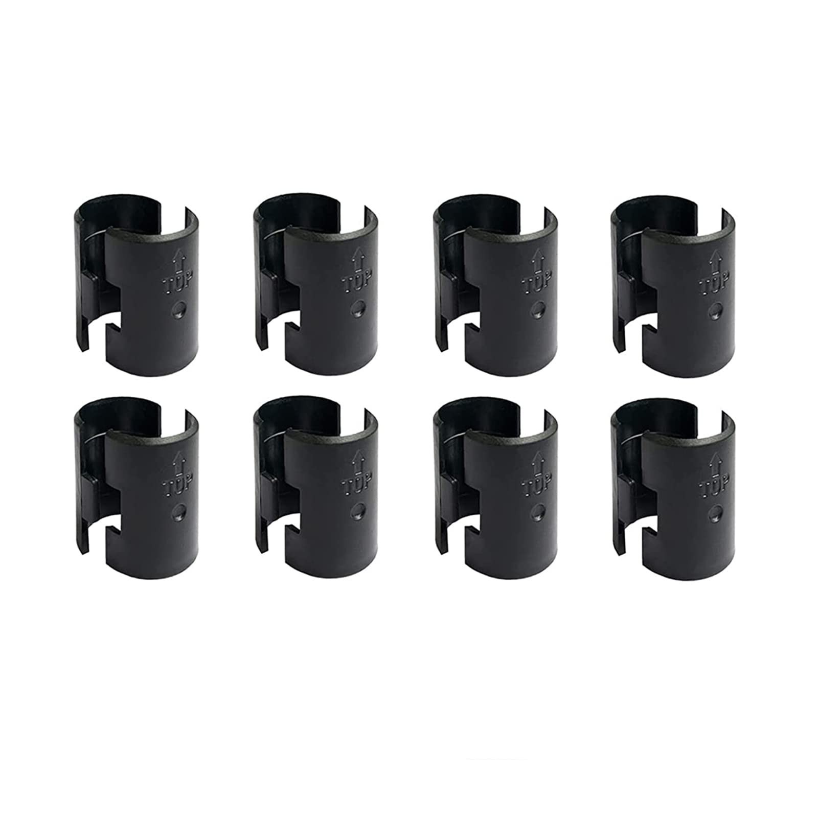 Wire Shelf Clips Shelving Sleeves - 16 Pack Shelf Lock Clips for 1" Post- She...