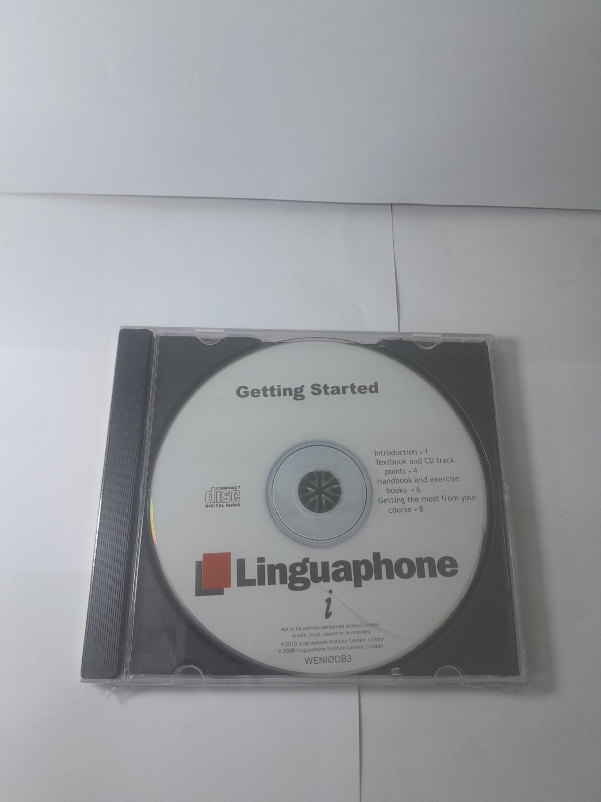 New Sealed Linguaphone Getting Started Language Course Audio CD Instruction Guid