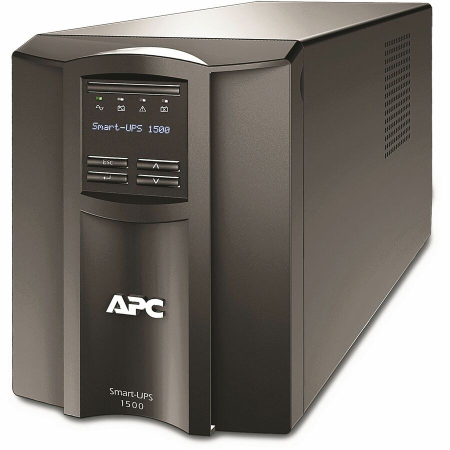 APC Smart-UPS, Line Interactive, 1500VA, Tower, 8x NEMA 5-15R outlets SMT1500CNC