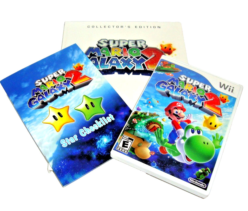 Super Mario Galaxy 2 Collector's Edition Guide Book, Wii Super Mario Galaxy 2