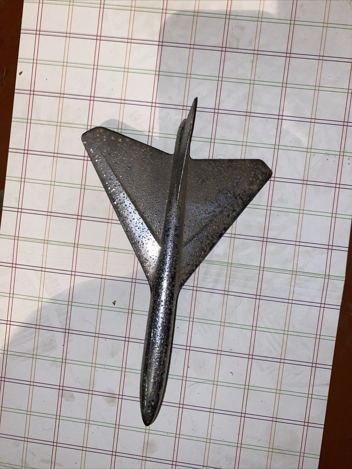 Gm Jet Plane Hood Ornament 