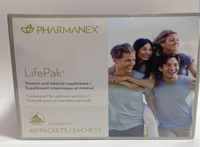 Nuskin Nu Skin LifePak Vitamin and Mineral Supplement 60 Packets  #usau