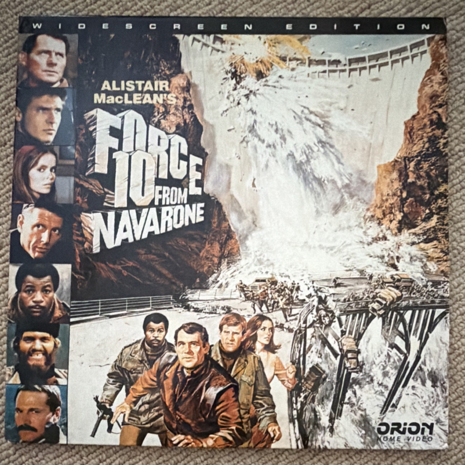 Force 10 from Navarone LaserDisc Widescreen Edition Harrison Ford 1978