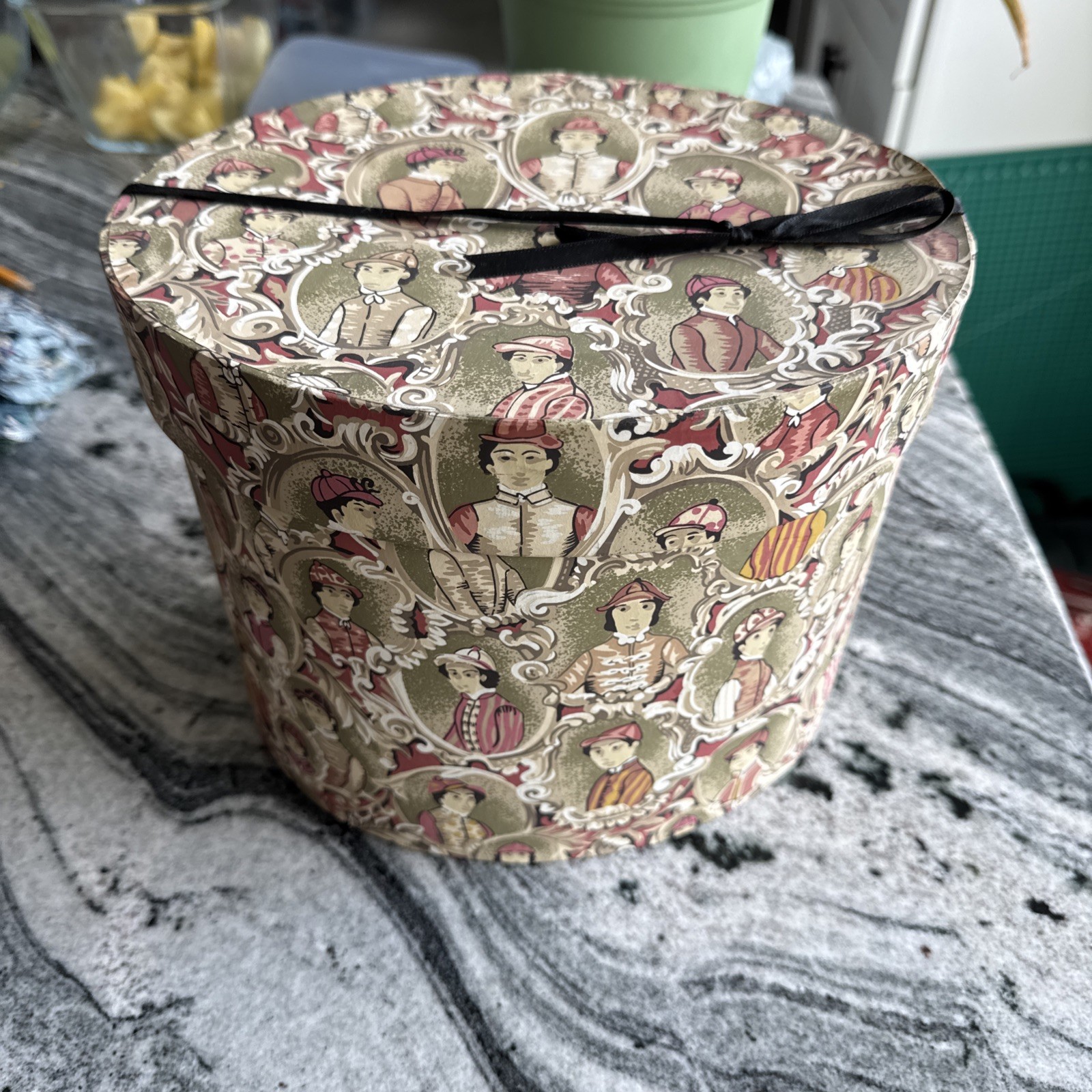 Vintage Atelier Hand Made Nesting Boxes With Jockey Imagery. NY