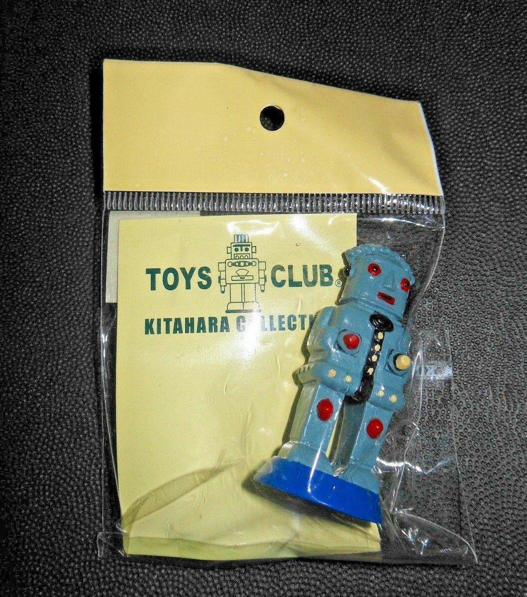 Mr Robot Robot 2.25" REPLICA TOYS CLUB Kitahara TIN TOY MUSEUM Collection  NIP