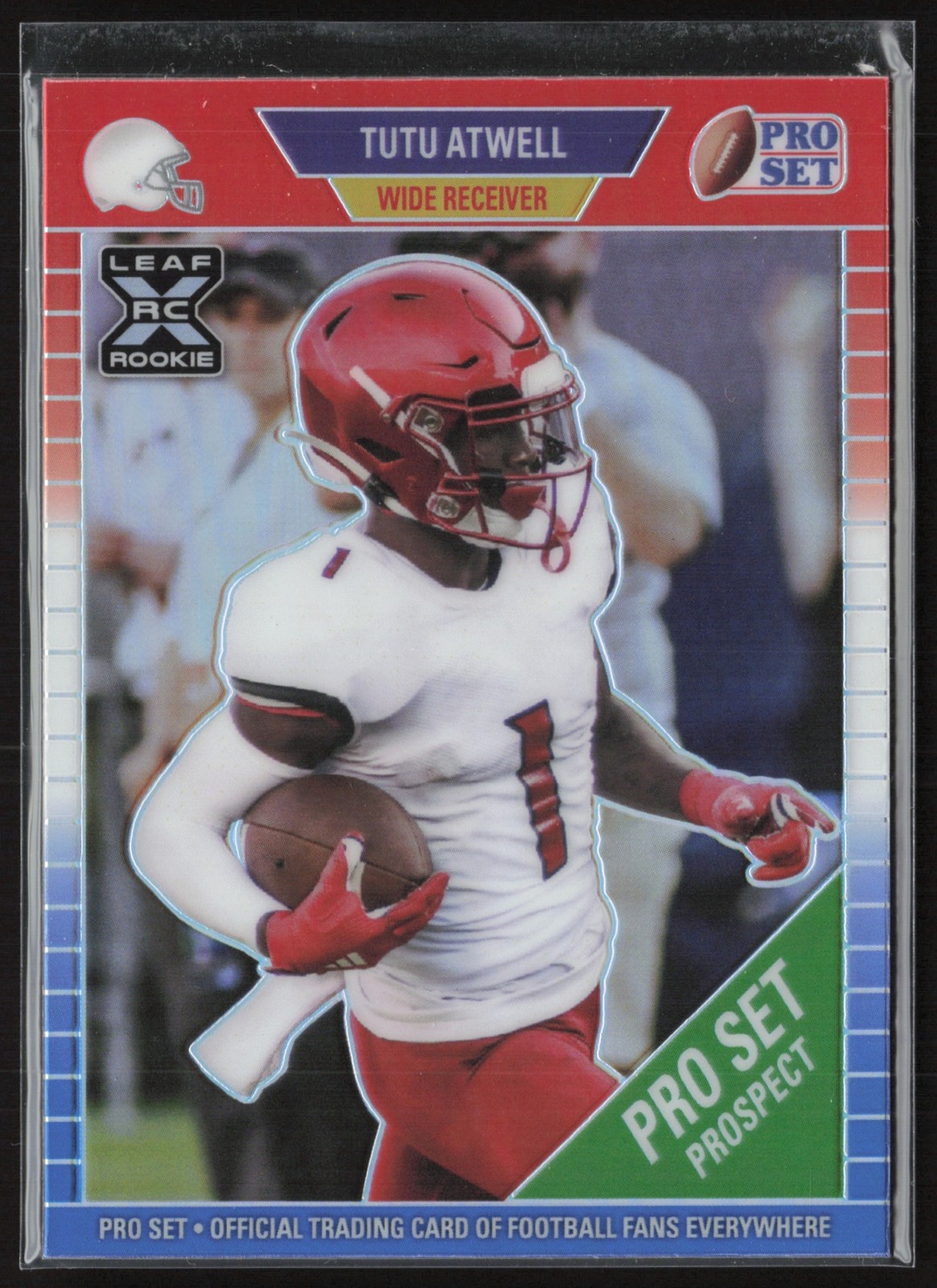 2021 Pro Set Metal Tutu Atwell 1989 XRC Rainbow Red, White & Blue /10 #93 RC