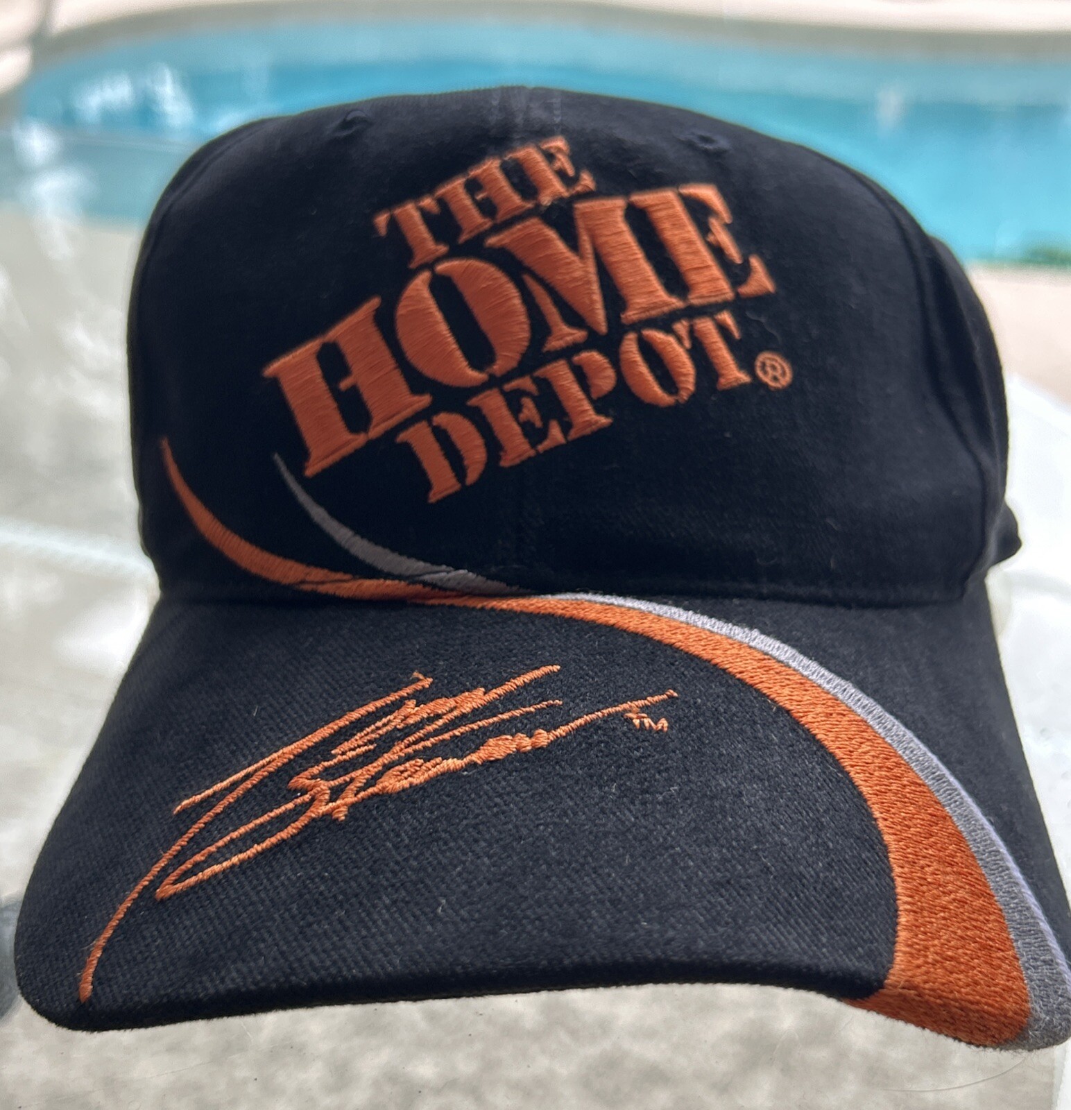 Vintage Tony Stewart #20 Home Depot Competitors View Snapback Hat Cap Men NASCAR