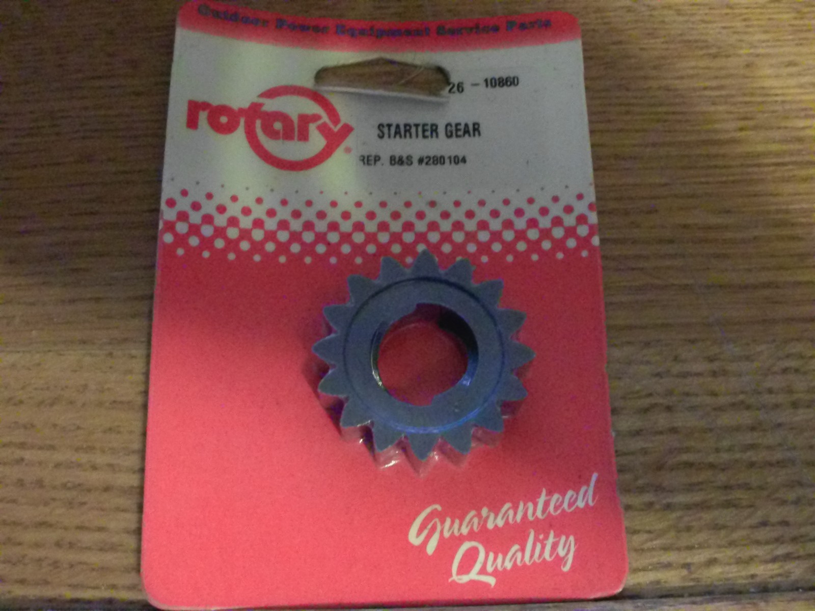 Rotary 26-10860 Starter Gear For Briggs 280104 693058 Nos Part LOT OF 3