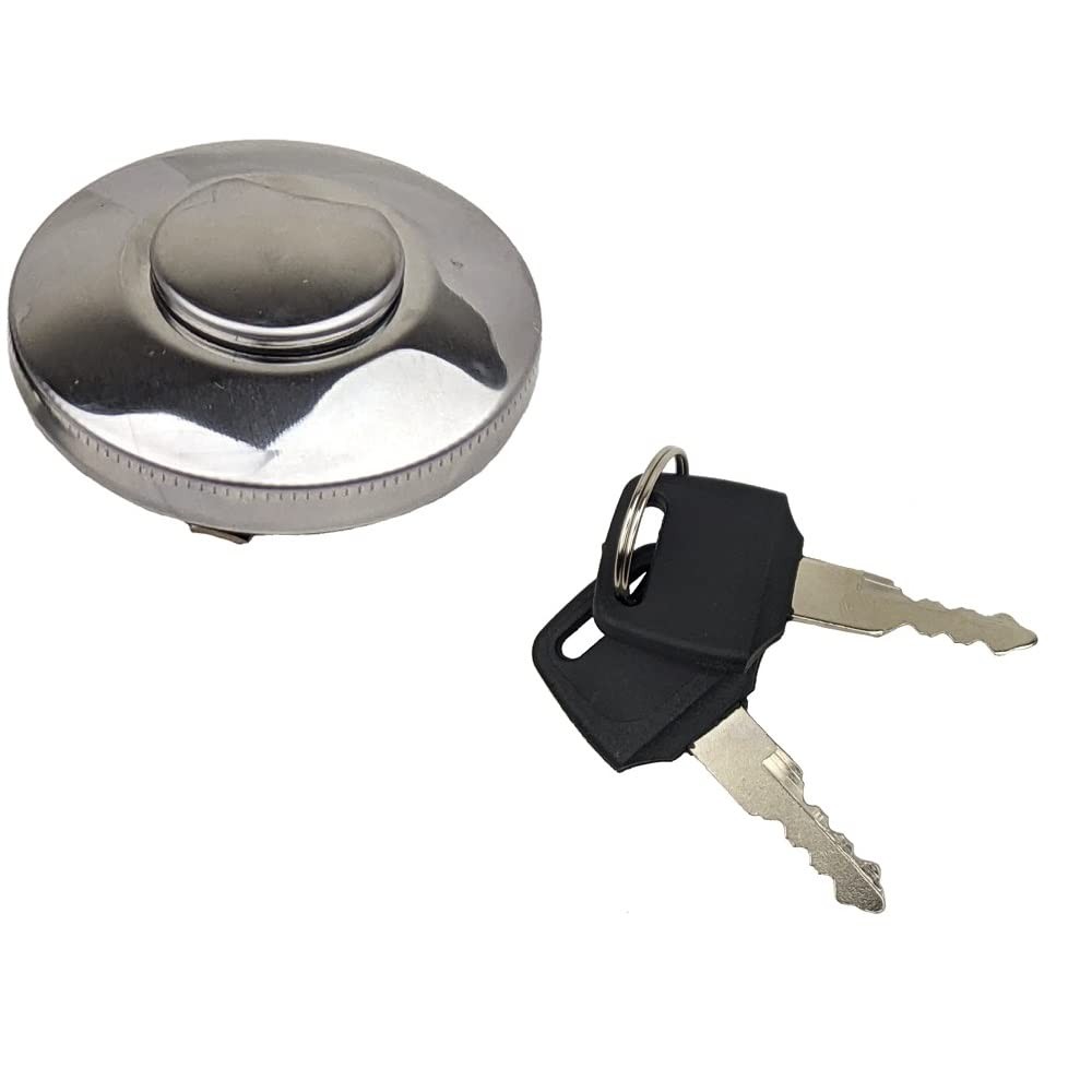 Locking Gas Cap with Keys for Apollo Steel Fuel Tank 110cc 125cc Dirt Bikes C...