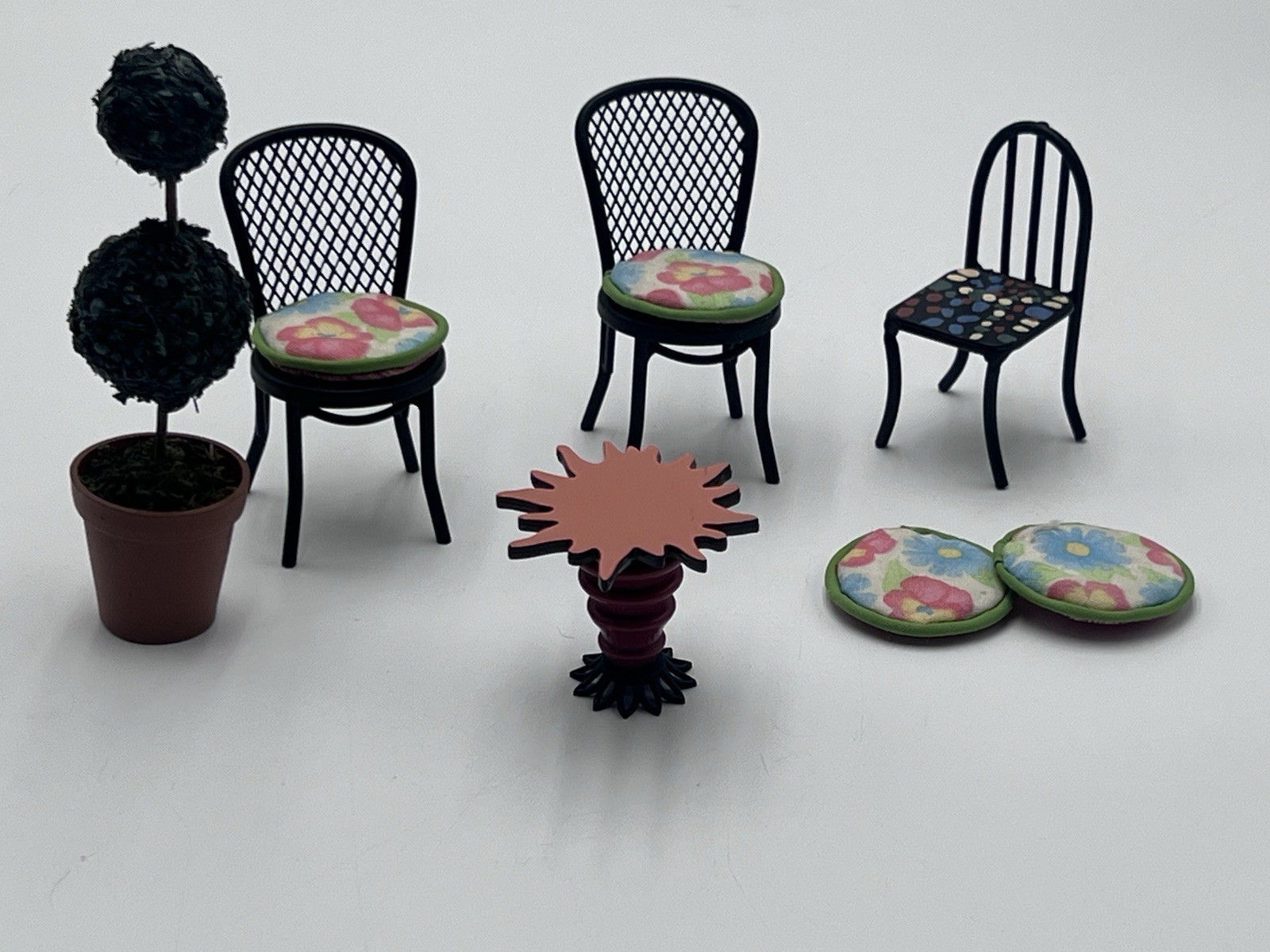 American Girl Doll AG Minis Dollhouse House Patio Furniture Accessories