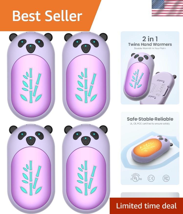Safety Certified Hand Warmers Set | 20 Hours Heat | Perfect for Cold Days