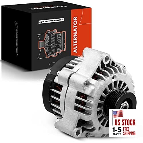  Alternator Compatible with Chevrolet/Chevy, Cadillac, GMC Vehicle Models, 