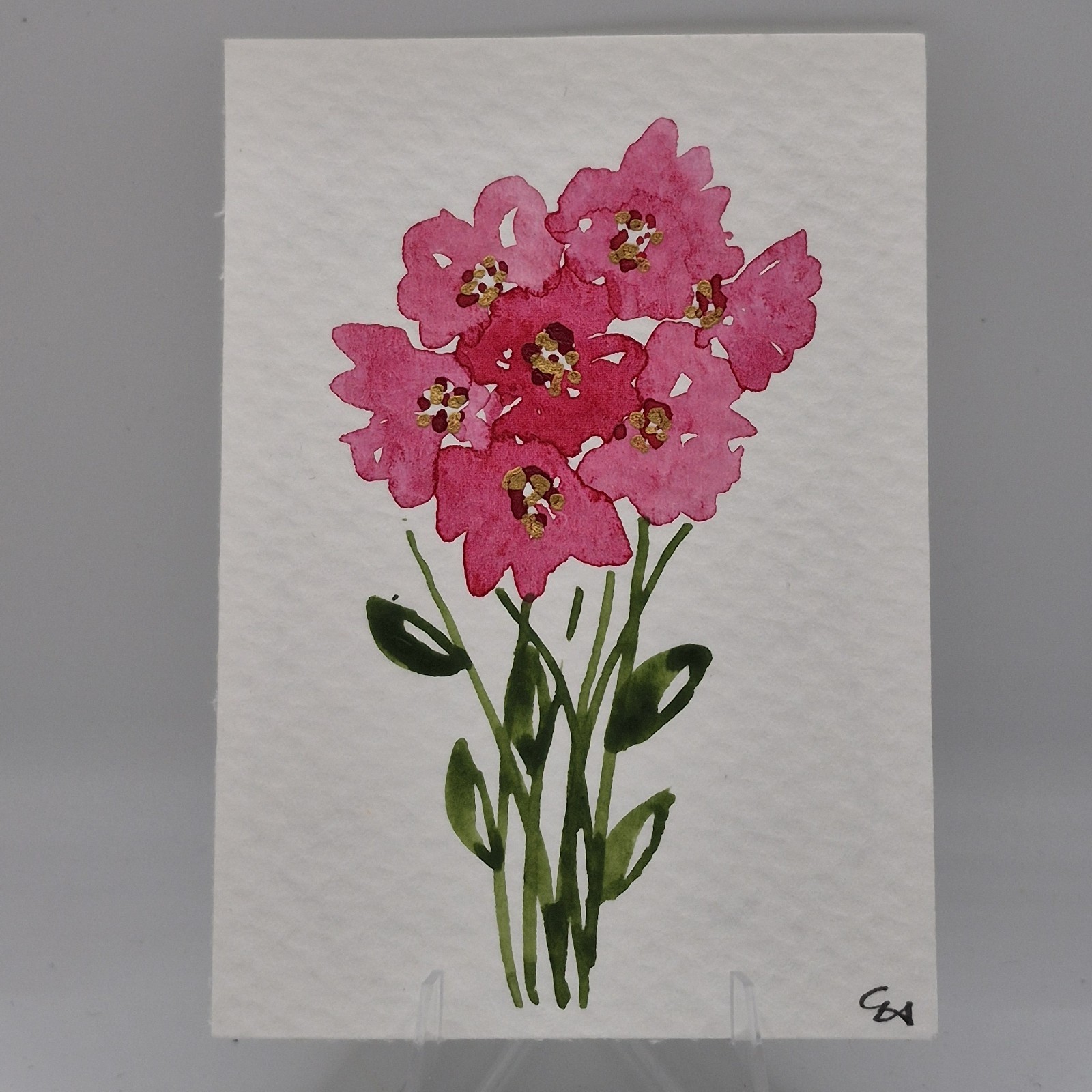 ACEO Original, Watercolor Mini Painting, 3.5in by 2.5in Art