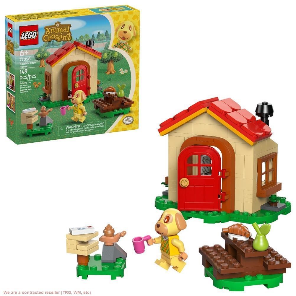 LEGO Animal Crossing Goldie's Cozy House Kids Toy 77058