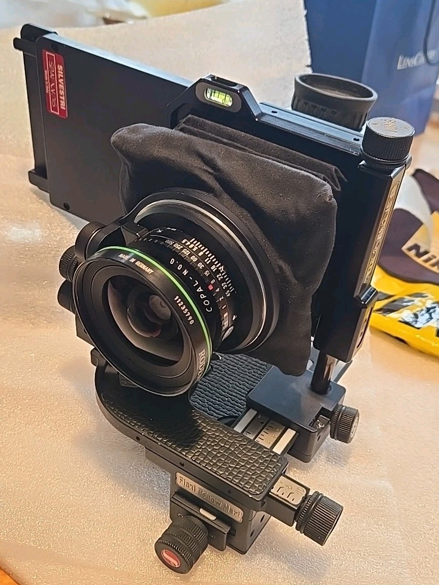Silvestri Flexicam Camera System Rodenstock Lens Hasselblad Finder Bellow & Back