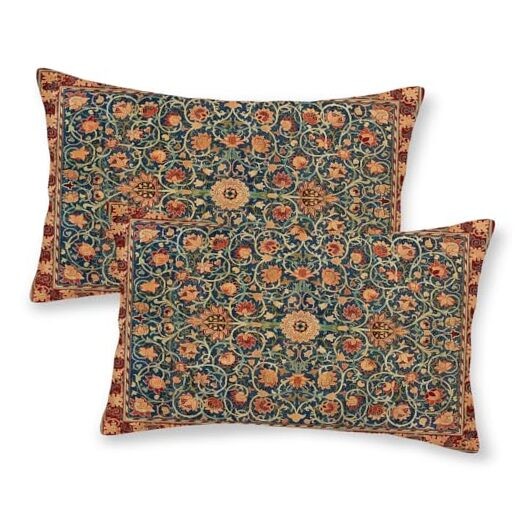 Boho Floral Pillow Covers 12x20 Set of 2, William 20" x 12" (Pack of 2) Boho-7