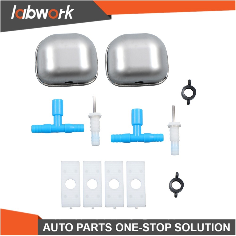 Labwork 2 Pack Gravity-Fed Auto-Fill Water Cups - Ideal For Chickens Bunnies