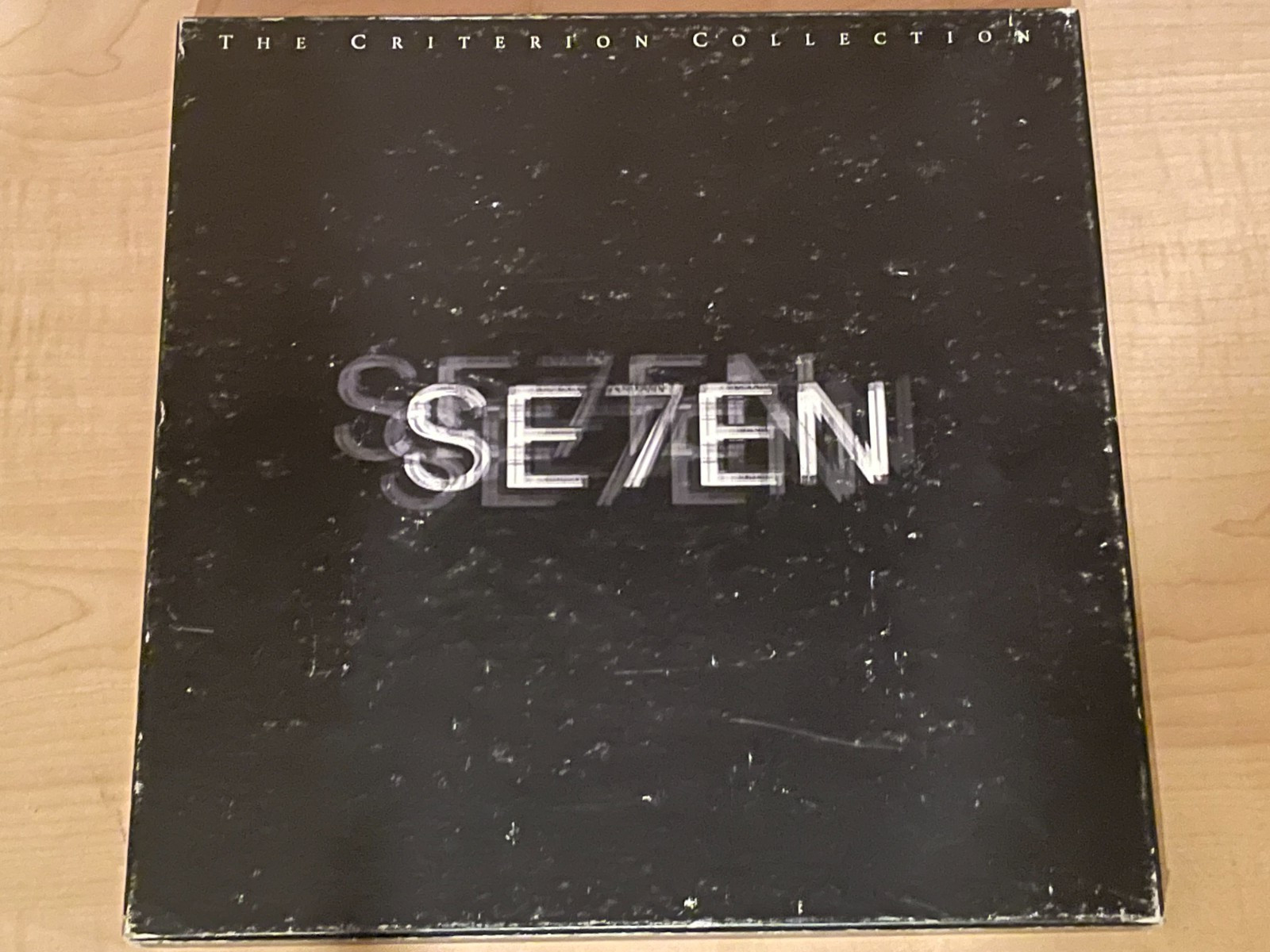 12" LaserDisc - Seven Criterion Collection #298 (1995) [CC1450L] - SE7EN