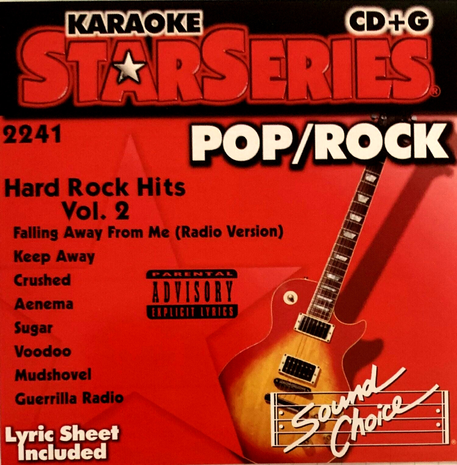 SOUND CHOICE STAR SERIES - HARD ROCK - SC2241 - STAIND, TOOL, LIMP BIZKIT