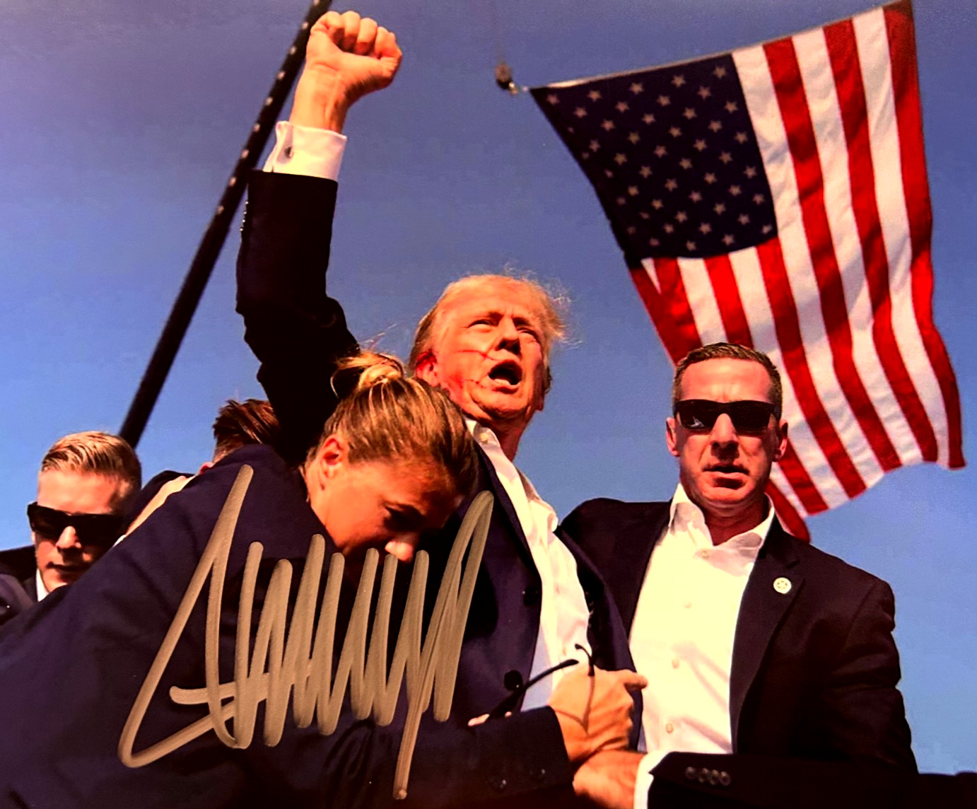 President DONALD TRUMP Signed 8x10 inch MAGA Original Authentic Autograph w/COA