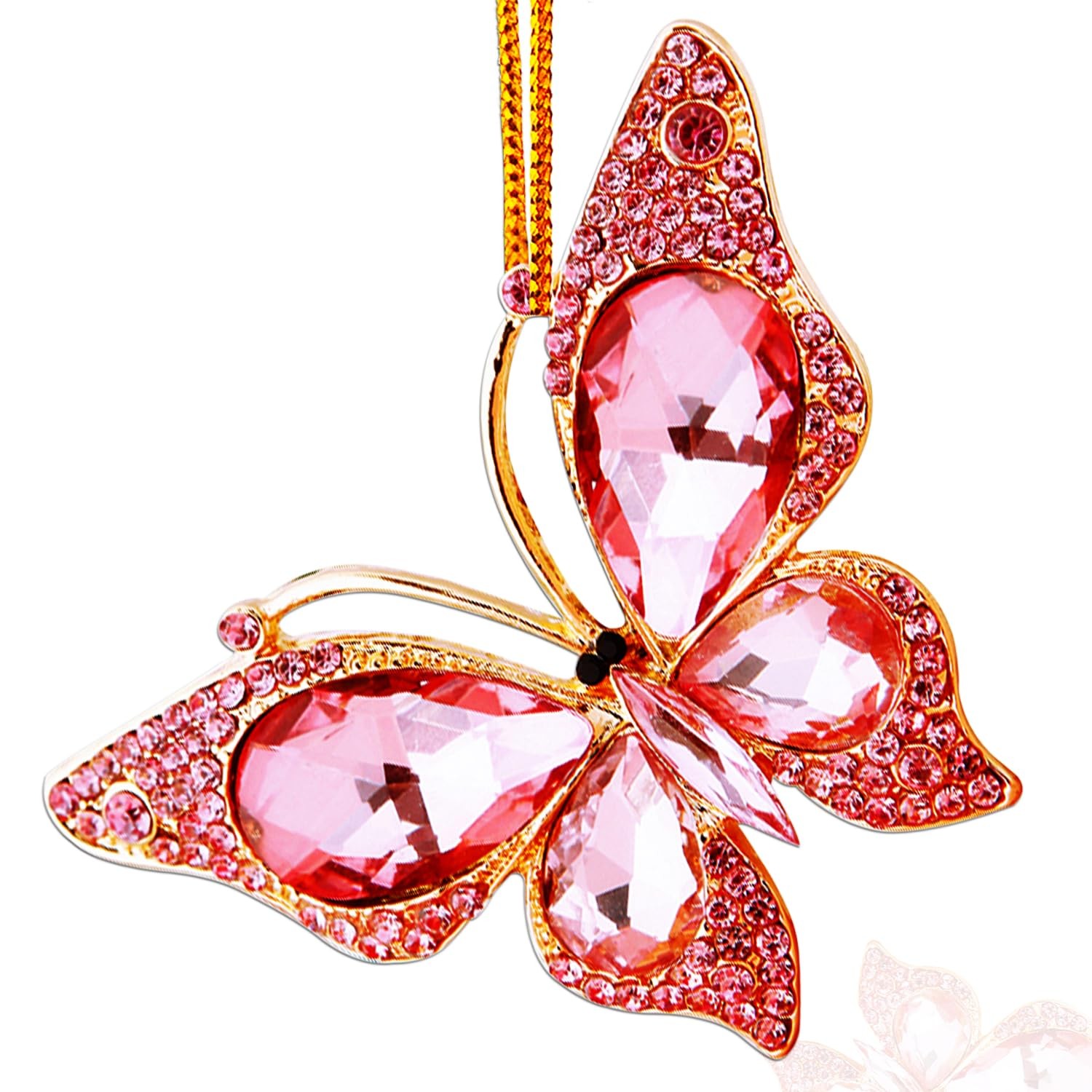 Butterfly Christmas Ornaments, Ornament for Pink 