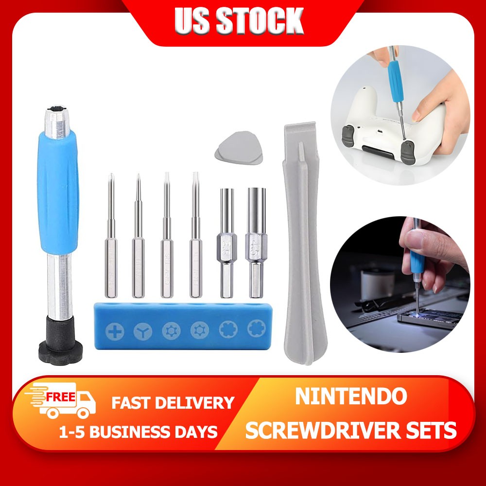 Repair Tool Kit Screwdriver for Nintendo NES SNES N64 Sega Set Game Boy Consoles