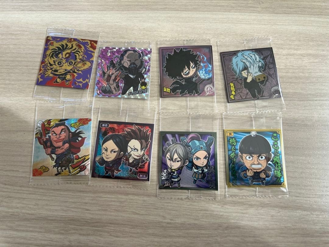 Demon Slayer: Kimetsu No Yaiba Heroaka Kingdom Wafer Sticker Set Of 8