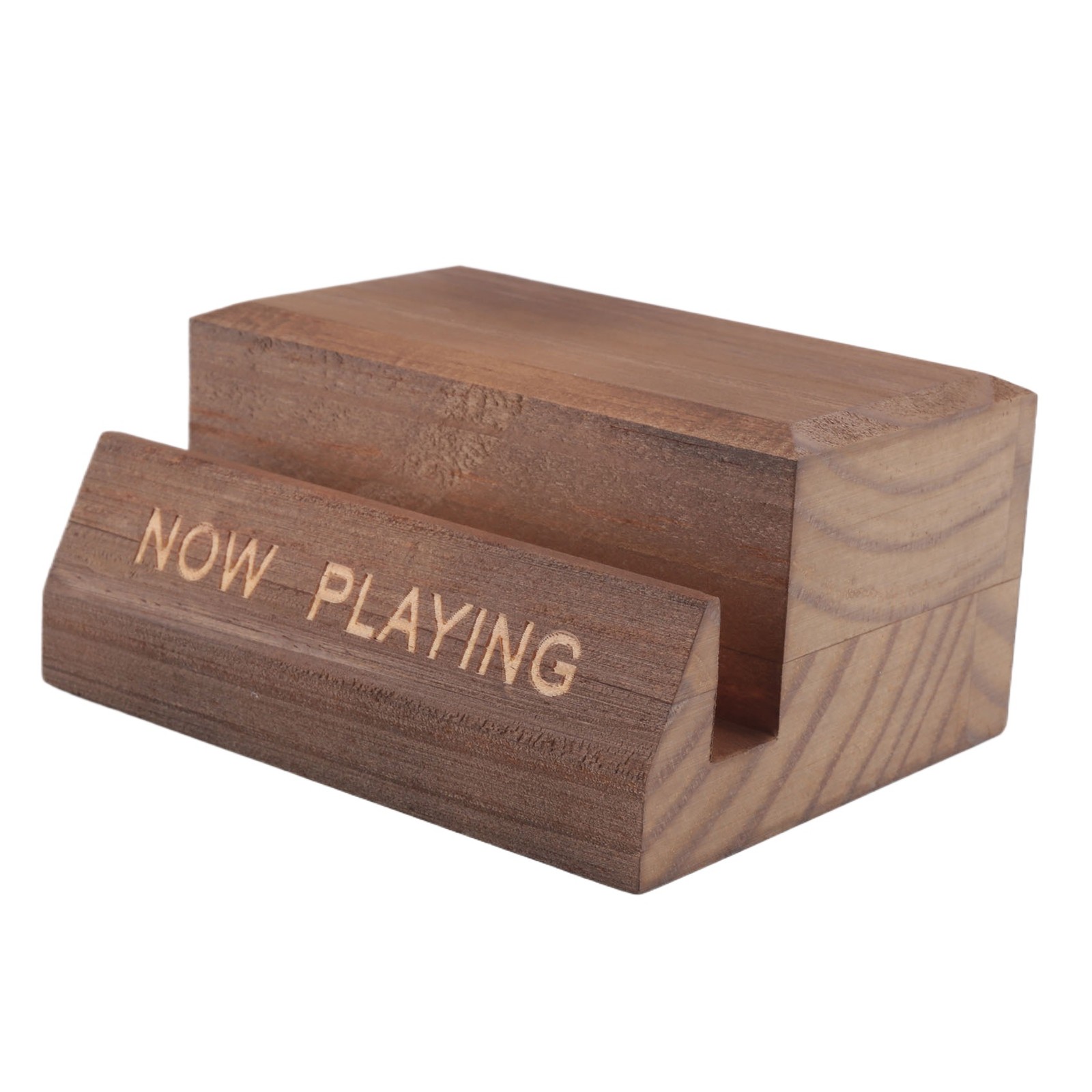 NOW Playing Vinyl Record Stand Vinyl Record Holder Display Wood Records8807